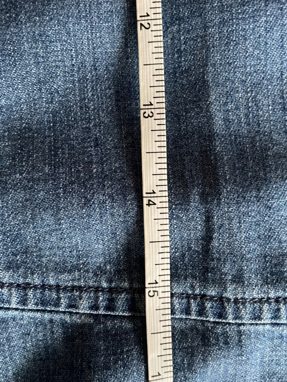 Madewell Blue Denim Waisted Dress Shirtdress with Button-Up Front Size Small - Picture 13 of 13